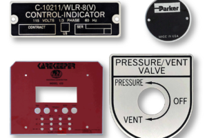 drafted photo seal nameplate