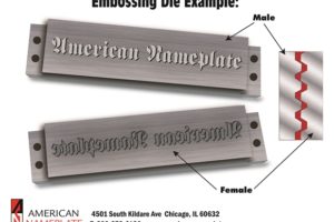 embossing die exmaple
